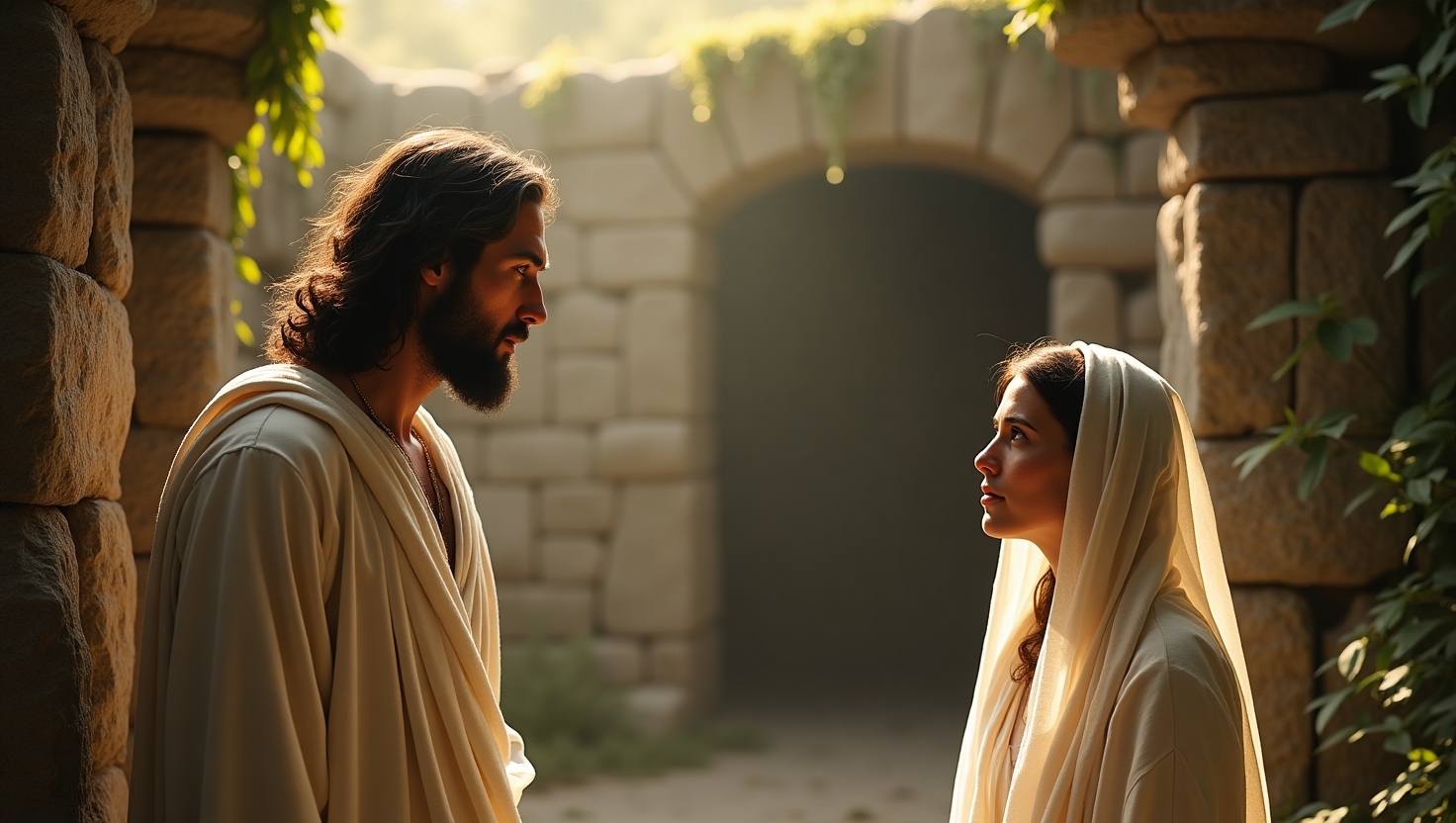 Mary Magdalene at the tomb